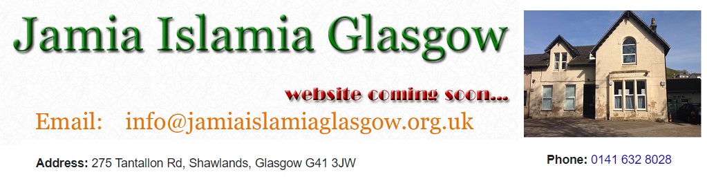 Jamia Islamia Glasgow